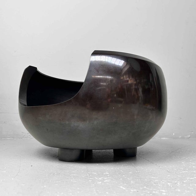 Mid-Century Modern Shōwa Era Japanese Traditional Tea Ceremony Furo Set, 1980s For Sale - Image 3 of 18