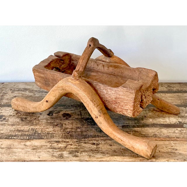 18th Century Vintage 18th Century Primitive Butter Churn For Sale - Image 5 of 12