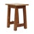 Brown Rustic Wooden Stool, Southern France, 1950s For Sale - Image 8 of 18