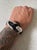 Contemporary Sterling Silver and Leather Strap Bracelet For Sale - Image 3 of 3
