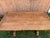 Farmhouse Table and Solid Oak Benches, Set of 3 For Sale - Image 6 of 13