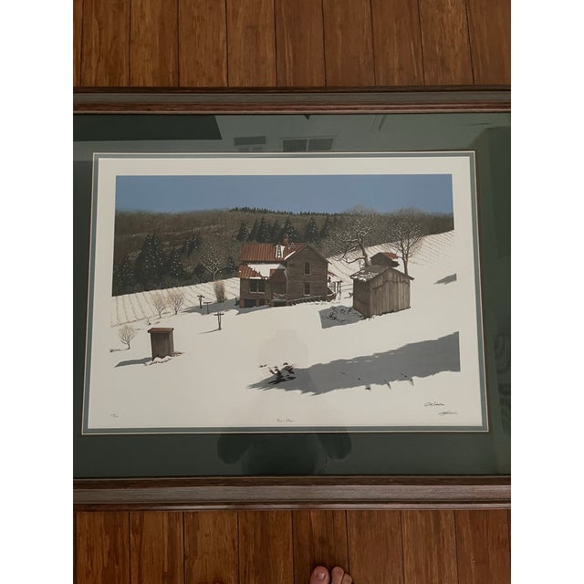 1990s Bob Timberlake "Ray's Place" Original Print Framed 5549/6791 Signed For Sale - Image 5 of 5