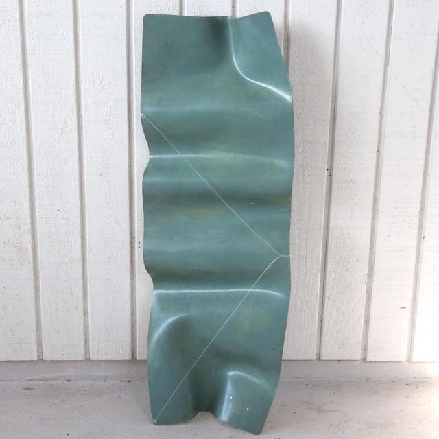 Plastic 1990's Sculptural Abstract Acrylic Wall Panel For Sale - Image 7 of 7