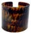 1990s Faux Tortoise Patterned Cuff - For Sale