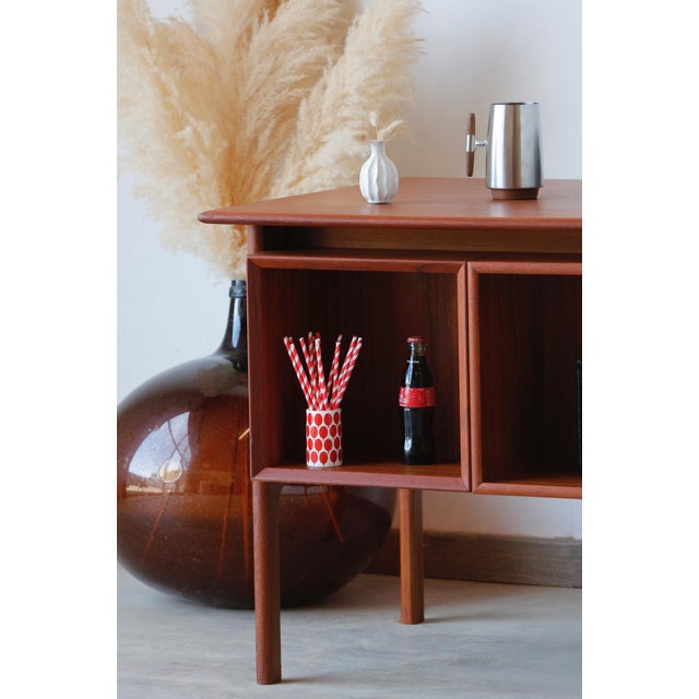 Danish Office in Teak by Erik Brouer, 1960s For Sale - Image 14 of 17