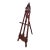Vintage American 20th C Carved Mahogany Baroque Revival Easel Floor Display Stand For Sale