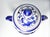 Ceramic 2010s Chinoiserie Chinese Blue & White Large Ceramic Hand Painted Ginger Jar For Sale - Image 7 of 9