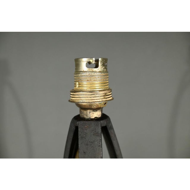 Wrought Iron Floor Lamp, 1940s For Sale - Image 9 of 18