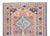 A wonderful early 20th century Persian Heriz runner with five large medallions, each with a stylized floral pattern,...