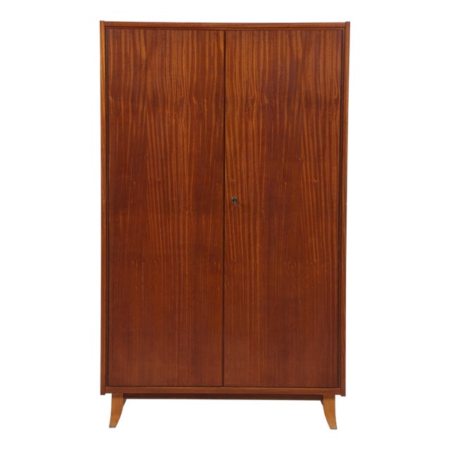 Vintage Teak Wardrobe from Ohlendorfer Furniture, 1960s For Sale