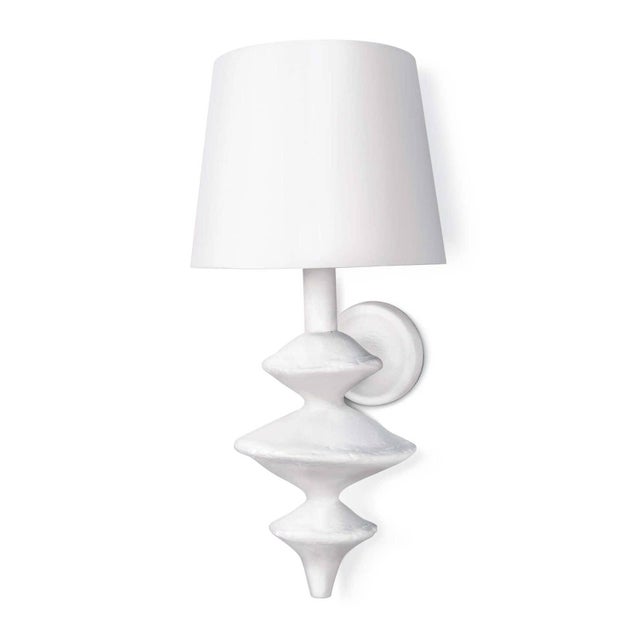 Regina Andrew Hope Steel Sconce, White For Sale In Detroit - Image 6 of 6