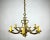 Brown Large Bronze French Chandelier, 1950s For Sale - Image 8 of 8