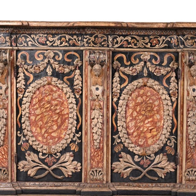 Venetian Baroque Sideboard, Italy, 1730 For Sale - Image 4 of 11