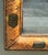 Vintage Wrapped Rattan Brass Leaf Mirror For Sale In West Palm - Image 6 of 12