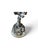 Platinum Matson Ormolu Glass Perfume Bottle With Ornate Floral Metalwork For Sale - Image 8 of 8