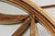 Gold Finish Arched Frame Decorator Mirror For Sale - Image 9 of 17