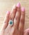 An Apatite Ring set beautifully in Rose Gold - such a beautiful and unique combination!! This stunning Apatite and Diamond...