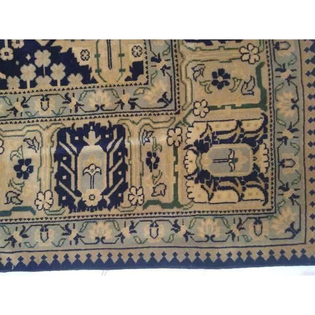 1990s Vintage Oushak Rug For Sale - Image 9 of 12