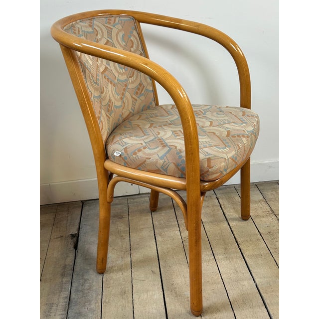 Vintage Armchairs from Baumann, France, 1980s, Set of 6 For Sale - Image 9 of 11