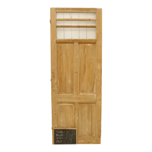 Late 19th Century Single Glass French Door