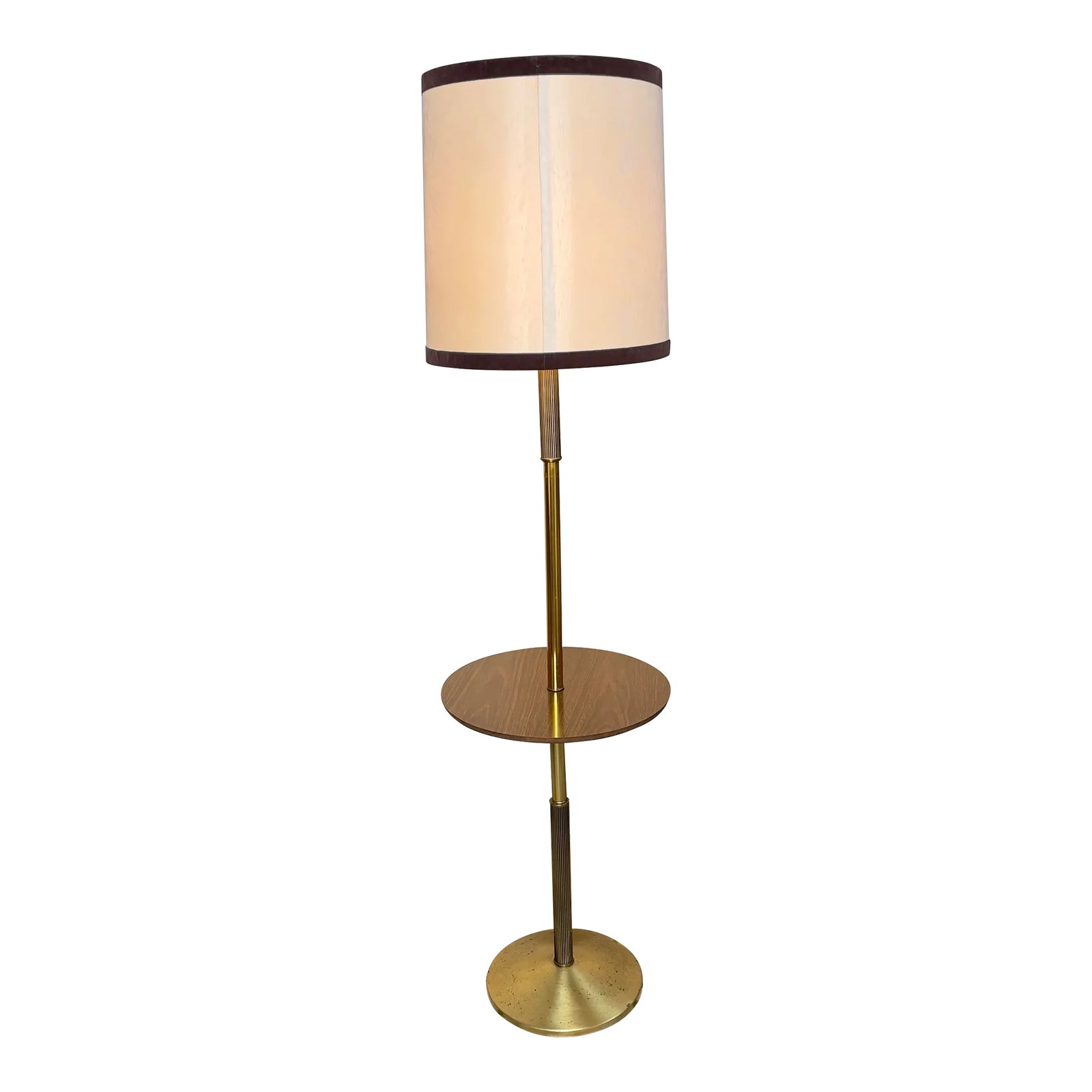 【専用】Modern Floor Lamp ミッドセンチュリー Mid Century Modern Floor Lamp With Table and Lampshade