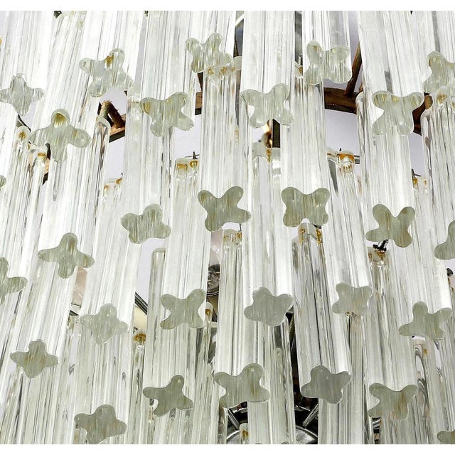 Trilobo Ceiling Lamp from Venini, Italy, 1970s For Sale - Image 4 of 5