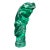 Late 20th Century Handcarved Malachite Solid Stone Frog Sculpture For Sale