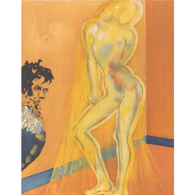 Salvador Dali (Spanish, 1904-1989), "The Chevalier's Dream of Ceclie", Lithograph in Colors on Arches Paper, 1969, from...