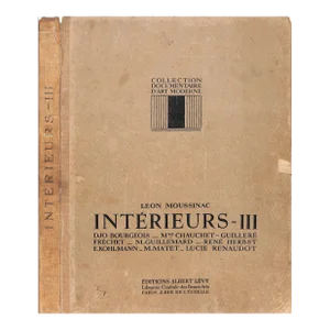 "Interieurs- Iii" 1925 Moussinac, Leon
