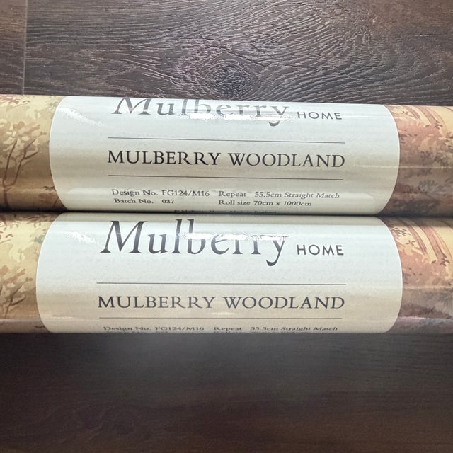 2020s Mulberry Woodland - Autumn Wallpaper For Sale - Image 5 of 5