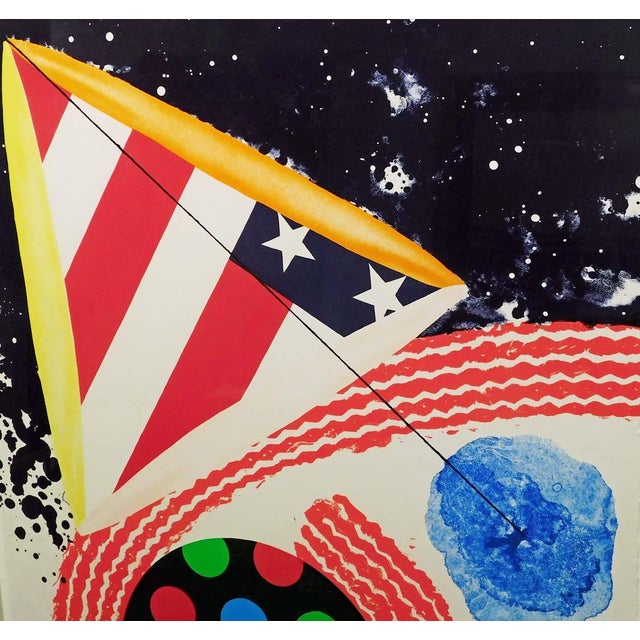 James Rosenquist "A Free for All" Hand Signed LTD Ed Lithograph Original Framed For Sale - Image 4 of 8
