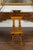 Wood English 1850s Oak Chair with Pierced Back, Carved Inscription and Wooden Seat For Sale - Image 7 of 12