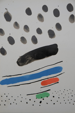 Joan Miro, Tapis de Tarragona XVI, Lithograph