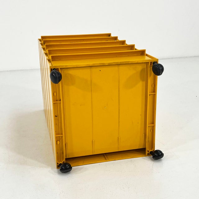 Model 4601 Chest of Drawers on Wheels by Simon Fussell for Kartell, 1970s For Sale - Image 9 of 11