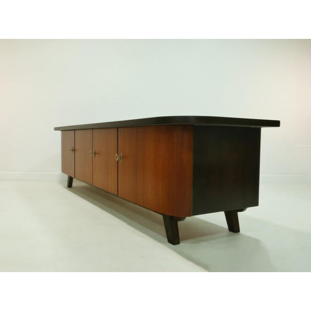 Mid-Century Modern Mid-Century Lowboard in Beech and Spruce, 1960s For Sale - Image 3 of 16