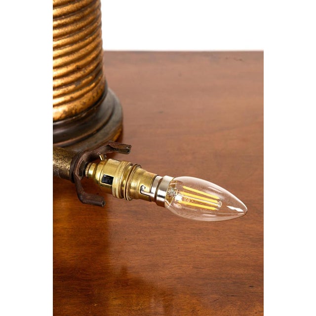 Wood Gilt Table Lamps, Set of 2 For Sale - Image 7 of 11