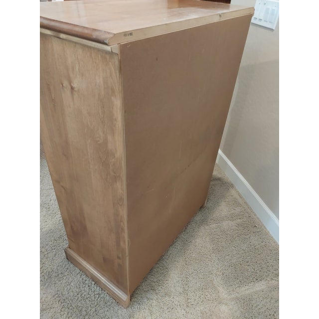 Mid-Century Bedroom Set: Pair (2) Tall Dressers Chest of Drawers and Pair (2) End Tables For Sale In Phoenix - Image 6 of 17