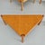 Vintage Enolinea Modular Triangular Tables in Light Wood, 1980s, Set of 4 For Sale - Image 9 of 18