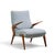 Tecno Osvaldo Borsani for Tecno Pk71 Mid Century Italian Walnut Lounge Chairs - Pair For Sale - Image 4 of 12