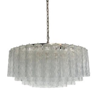 Large Murano Glass Chandelier, 1990s For Sale
