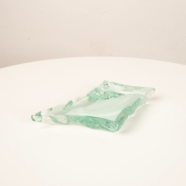 Crystal Ashtray from Fontana Arte, Italy, 1950s For Sale - Image 8 of 17