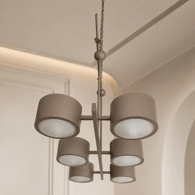 Sputnik Chandelier with Six Arms by Simoeng for Simoeng For Sale - Image 4 of 9