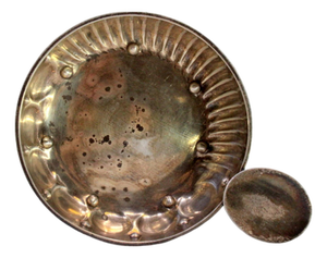 Fluted Silver Wine Tasting Cup