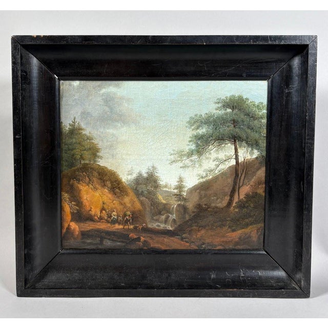 Renaissance Karl Marko (1791-1860) - Travelers in an Italian Landscape For Sale - Image 3 of 4