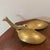 Brass Vintage Heavy Solid Brass Lobster Dish Tray 12" Mid Century Hollywood Regency For Sale - Image 8 of 9