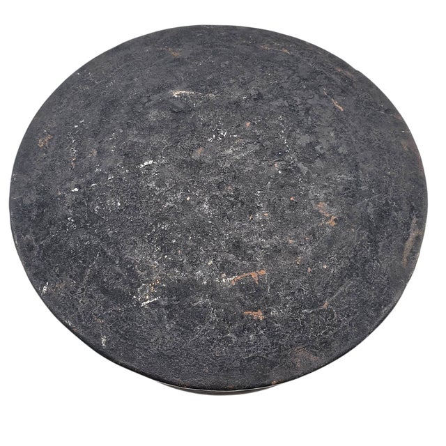 Antique Hand Hammered Copper Jam Pot Basin, French Country Farmhouse, 14.5" For Sale - Image 9 of 9