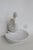 White Porcelain Swan Figurine With Gold Trim Shell Trinket Dish Made in Japan 4857b For Sale - Image 8 of 14