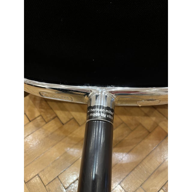 Vintage Soft Pad Chair in Dark Brown Leather by Charles and Ray Eames for Vitra, 1980s For Sale - Image 14 of 16