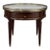 Antique French Louis XVI Mahogany Marble Top Bouillotte Table For Sale