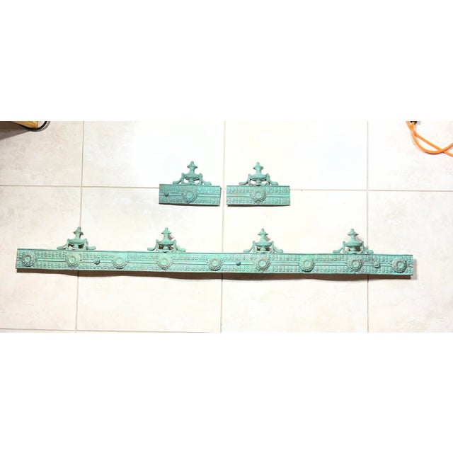 Artistic Wall Sculpture: Reimagined Antique Brass Chandelier / Joseph Malekan For Sale - Image 13 of 17